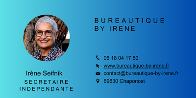 Logo de Bureautique By Irene - Renaissance h-h