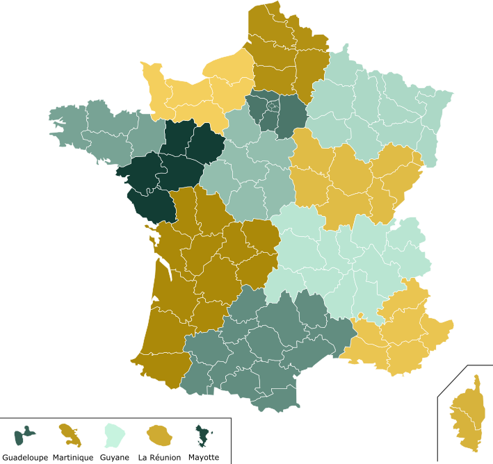 Carte de France